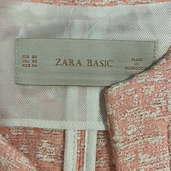 ZARA tweed like coat - Picture 3 of 5